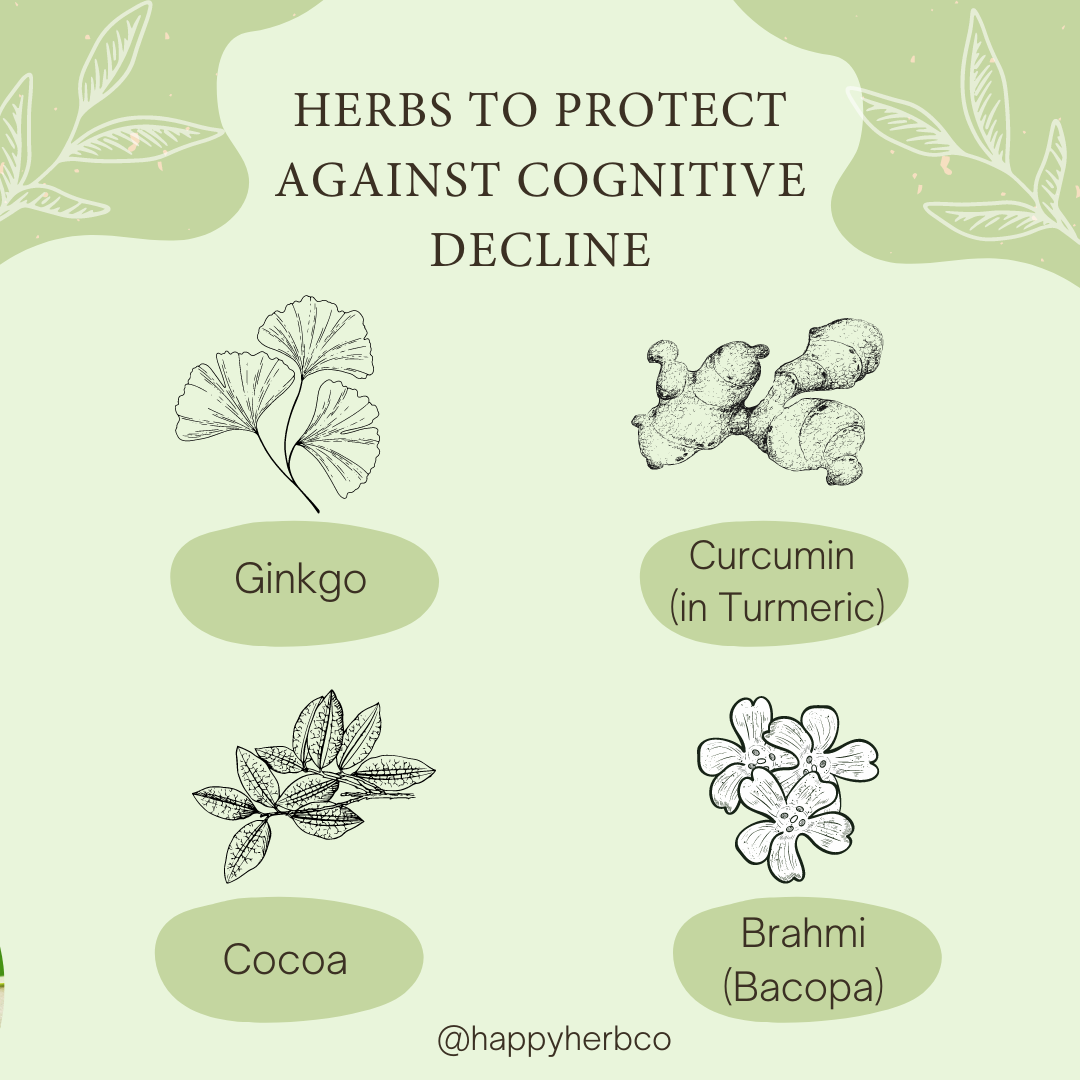 herbs to protect against cognitive decline