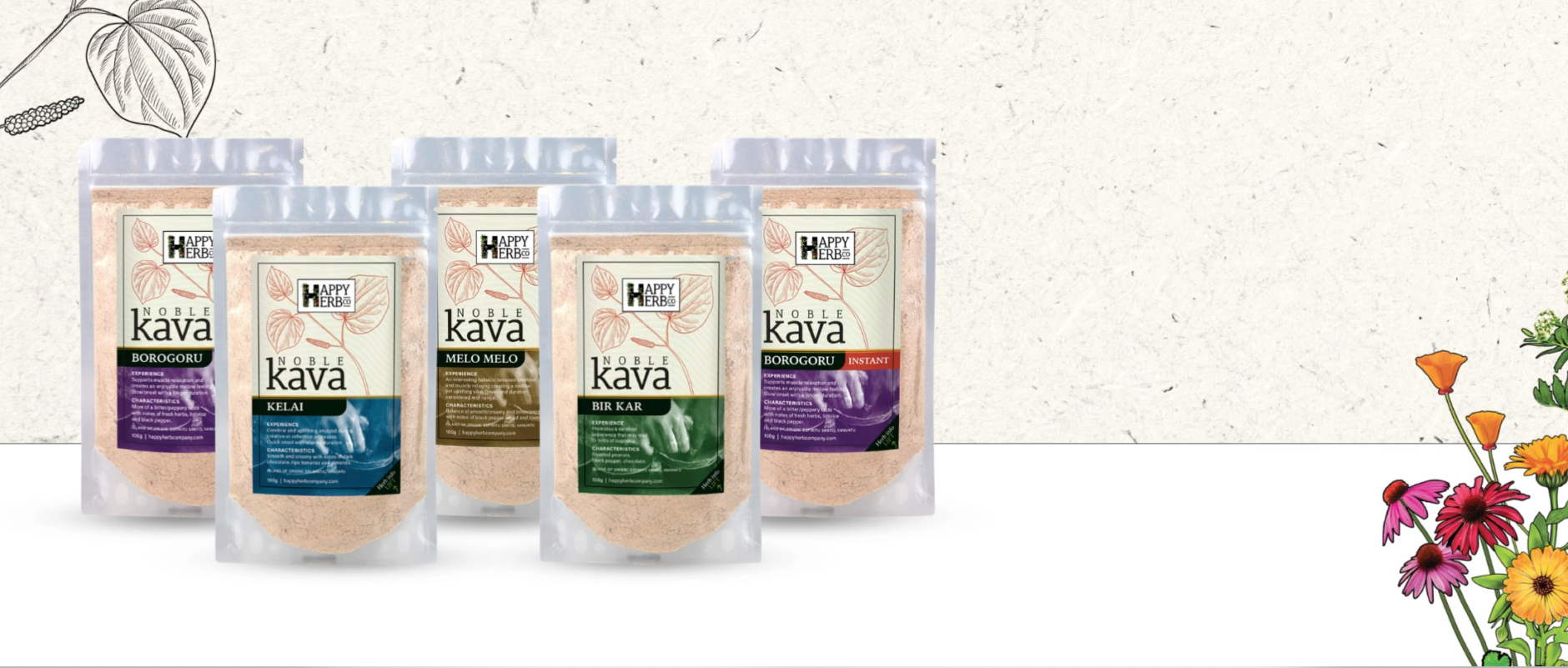 Our new single cultivar premium kava range